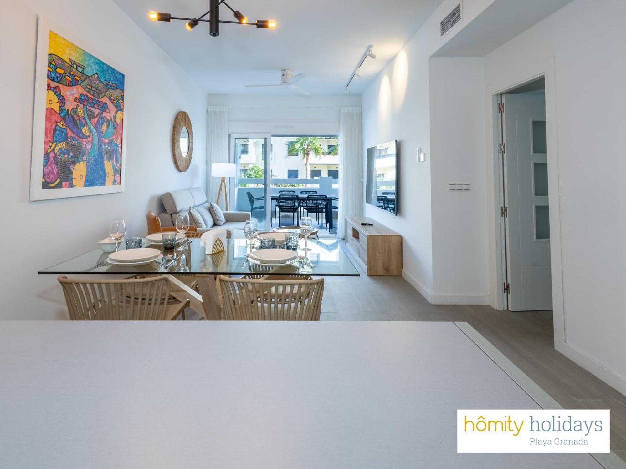 Homity Holidays - Playa Granada - Marina Golf Motril Exterior foto